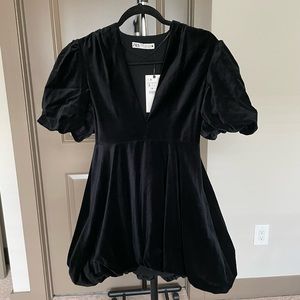 Black Zara dress NWT (Khaite inspired)